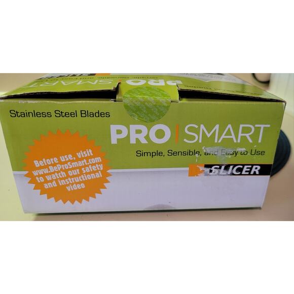 Pro Smart Gourmet Profesional Mandoline Slicer Set Stainless Steel - Picture 5 of 6